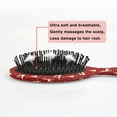 thumbnail image 5 of Red Christmas Deer and Tree Pattern Hair Brush,Girls Detangling Hair Brush,Glide Through Tangles with Ease for Wet & Dry Hair,8.8"X2.8", 5 of 7