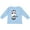 AE-Light Blue, variant on Inktastic Cow-moo. Boys or Girls Long Sleeve Toddler T-Shirt