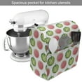 thumbnail image 2 of Watermelon Stand Mixer Cover, Watercolor Style Tropical Fruit Pattern Cut in Half Fresh Summer Taste, Kitchen Appliance Organizer Bag Cover with Pockets, 5 Quarts, Green Coral White, by Ambesonne, 2 of 4