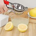 thumbnail image 4 of 22 Cm - Rouge Presse-citron Manuel Avec Poigne Douce - Trs Rsistant - Pour Presser Le Citron Et Les Agrumes - Facile Nettoyer -, 4 of 5