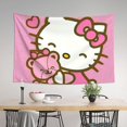 thumbnail image 6 of Hello Kitty Tapestry, Wall Hanging Tapestry, Wall Art Tapestries Poster, Home Decor For Bedroom Living Room Dorm, 60"X40", 6 of 8