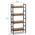 thumbnail image 3 of Librero Madera, Estante Metálico, Mueble Organizador Repisas Magma Life ML11EST, 3 of 4