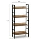 thumbnail image 3 of Librero Madera, Estante Metálico, Mueble Organizador Repisas Magma Life ML11EST, 3 of 4