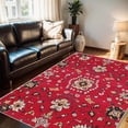 thumbnail image 6 of 6.5'x10' Indoor Outdoor Carpet Carpet Small Area Rug Washable Arrel Speckled Wool-Blend Area Rug Fluffy Area Rug, 6 of 10