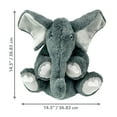 thumbnail image 3 of KONG® Comfort Kiddos Dog Toy, Removable Squeaker, Elephant, Jumbo Extra Large, 3 of 5