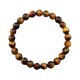 thumbnail image 4 of Ruifaya Pulsera de cuentas naturales para mujer, pulseras elásticas ajustables con piedra de ojo de tigre, joyas elásticas con cuentas redondas, regalos de protección de yoga para ella, piedras insp, 4 of 7