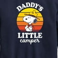 thumbnail image 3 of Peanuts - Daddy's Little Camper - Toddler And Youth Crewneck Fleece Sweatshirt, 3 of 6