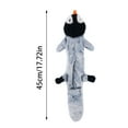 thumbnail image 2 of Squeaky Dog Toys for Aggressive Chewers Durable TPR Penguin Chew Toy Interactive Play for Small Medium Large Dogs Indoor Outdoor Pet, 2 of 5