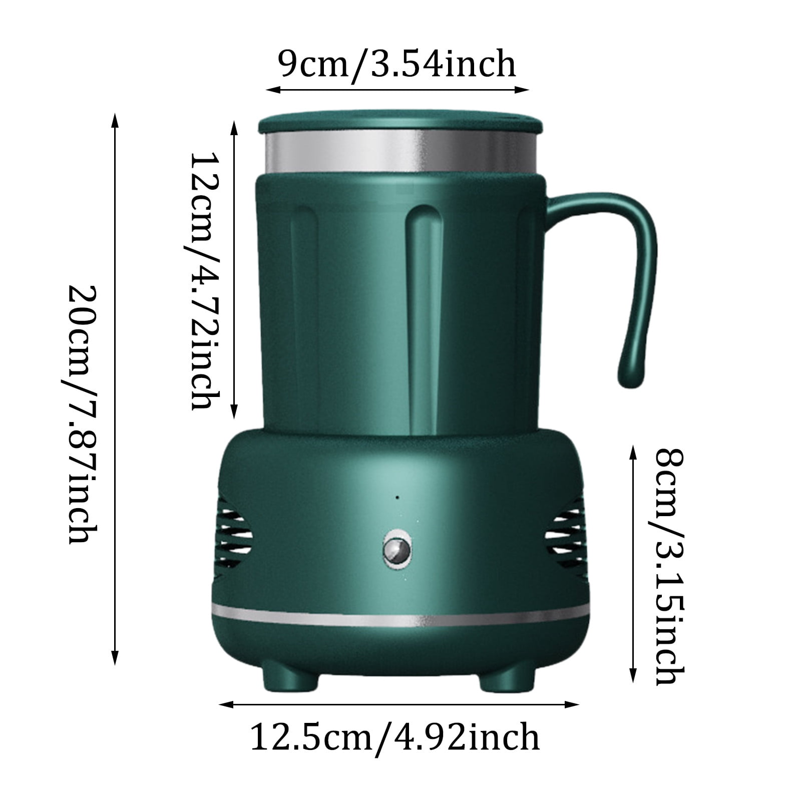 witspace Cooling Cup, Instant Drink Water Cooler, Portable Mini Summer Coolers, Electric Drink Cooler, Home Office Cold Drink Machine Quick Cooling Mug, for Cola Beer Juice