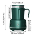 thumbnail image 2 of HAOMONZEN Cup Cooler Coffee Warmer Desktop 2IN1 31℉ 46℉ Coffee Tea Drinks Mug Warmer Cooler Desktop Heating And Beverage Plate for Water Milk Beer Cocoa for Hot Drinks/Cold Cups Sale, 2 of 7