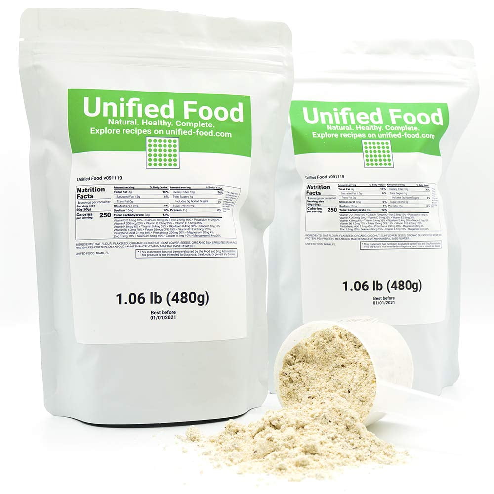 Organic Unified Food 2 Pack (2.12 lb) Nutritionally Complete Food