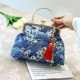 thumbnail image 1 of Bolso Vintage con flecos para mujer, bandolera con cadena, bordado, 1 of 5
