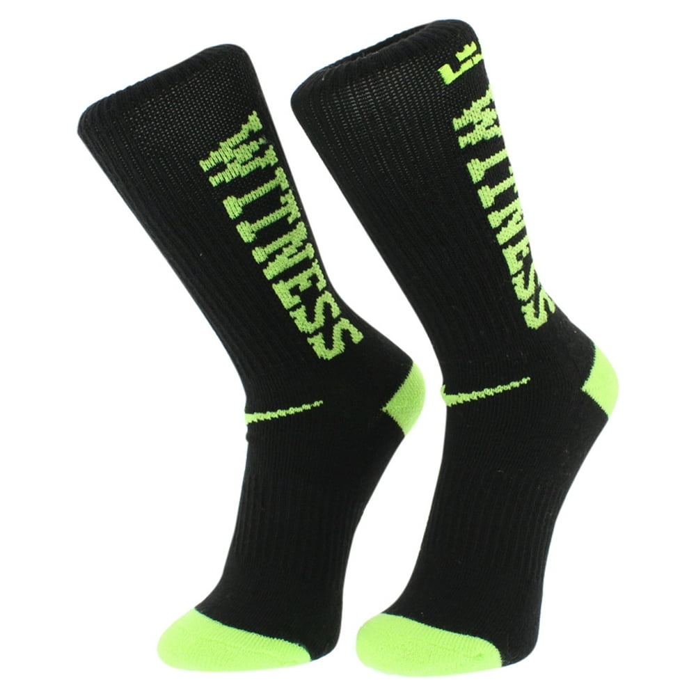 Nike - Nike Boys LeBron James Witness Crew Socks Orange - Walmart.com - Walmart.com