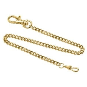 Charles-Hubert Paris Men's 3548-G Classic Collection Pocket Watch - Chain