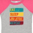 thumbnail image 4 of Inktastic Eat Sleep Jiu Jitsu Repeat Boys or Girls Baby Bodysuit, 4 of 5