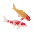 thumbnail image 5 of Realistic Goldfish Models For Aquariums Lifelike Floating Koi Fish Decor Adorable Plastic Fish Statues For Reptile Tanks, 5 of 5