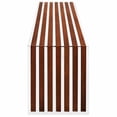thumbnail image 5 of Modway Gridiron Large Wood Inlay Bench or Side Table in Walnut, 5 of 6
