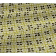 thumbnail image 4 of oneOone Cotton Jersey Yellow Fabric Floral & Tiles Moroccan Sewing Fabric By The Yard Printed Diy Clothing Sewing Supplies 58 Inch Wide, 4 of 4