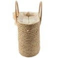 thumbnail image 6 of 2X Women's Straw Handbag Flower Woven Summer Beach Messenger Tote Bag Basket Shopper Purse, 6 of 8