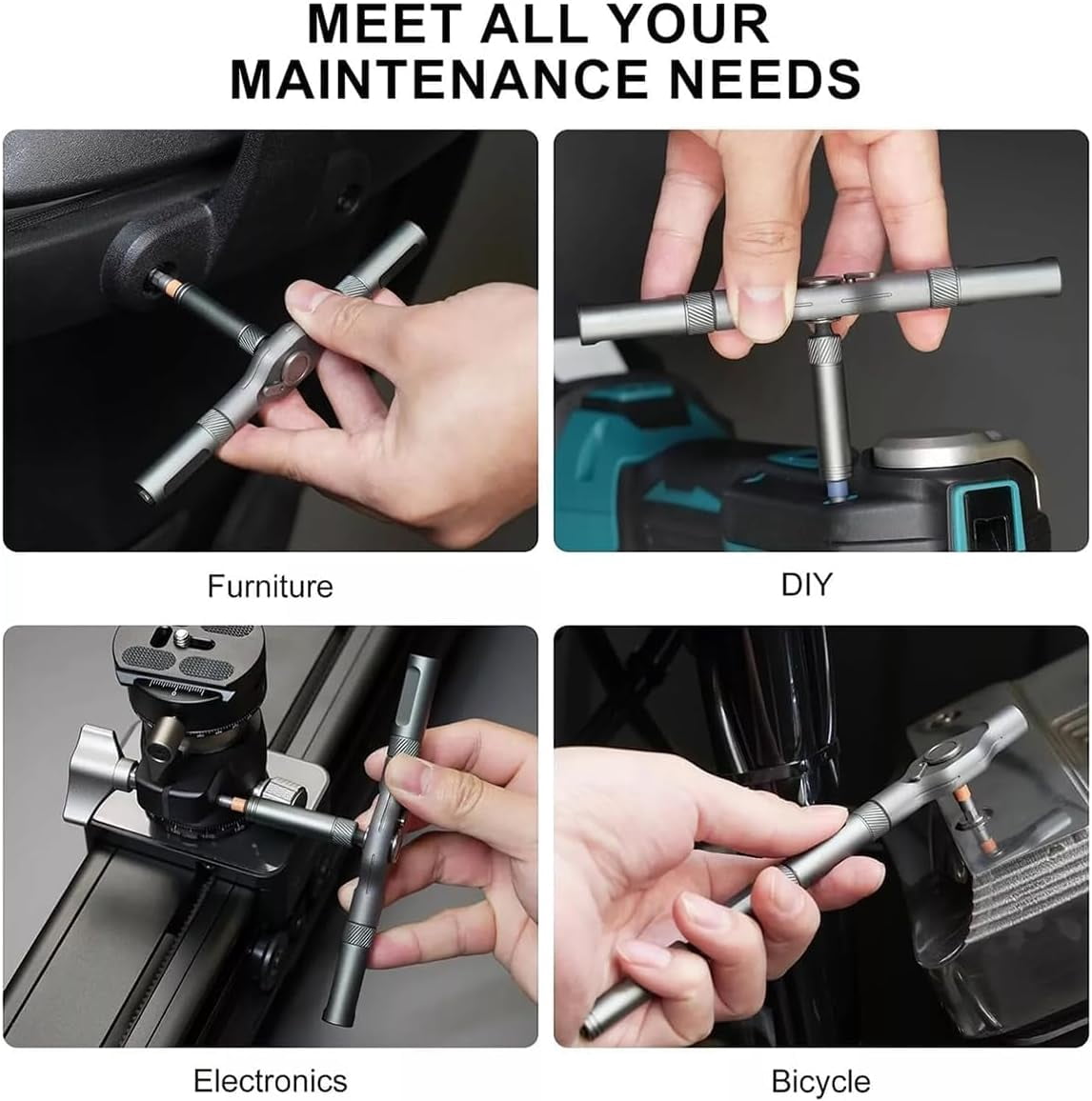 2025 Upgrade Velocitybe 42 in 1 Magnetic Screwdriver Set, Mixture Ratchet Screwdriver Set, Multi Bit Magnetic Drive Sets with Detachable Handle, Repair Tool Kit for Furniture Computer