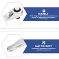 thumbnail image 4 of OULII Silver Mini Practical Ratchet Spanner Socket Removal Tool 1Pack for Disassembly Work, 4 of 8
