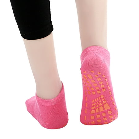 

1pair Multifunction Indoor Men Women Trampoline Socks For Kids Adults