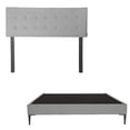 thumbnail image 1 of Base Cama Slim Dicasa Cabecera Individual Bilbao Gris, 1 of 8