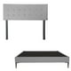 thumbnail image 1 of Base Cama Dicasa Cabecera Matrimonial Bilbao gris, 1 of 8