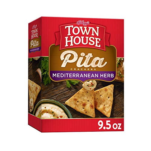 Town House Pita Crackers, Baked Snack Crackers, Lunch Snacks