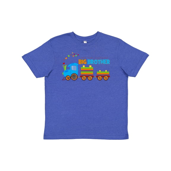 Inktastic I am the Cutest Big Brother - Train Youth T-Shirt