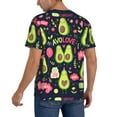 thumbnail image 2 of Fotbe Avocado Love Baseball Jersey Shirt for Men and Women, Casual Short Sleeves Button Down T-Shirt-4X-Large, 2 of 9