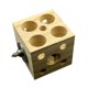 thumbnail image 1 of Juguete de bloques de madera de pájaro para entrenamiento de masticación, juguete de rompecabezas de mesa para tratar loros, 1 of 4