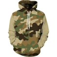 thumbnail image 3 of Sudadera con capucha para hombre, con gráficos de realismo de ciencia ficción, estampado 3D, divertida, moda urbana, manga larga, sudadera de gran tamaño para exteriores, 3 of 5