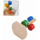 thumbnail image 4 of Juguetes para hámster Tuimiyisou, escalera de madera natural para hámsters, accesorios para áreas de juego, plataforma, juguetes para mascotas, ratas, conejos, pájaros, roedores, animales pequeños., 4 of 5