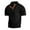 Black, variant on Vivianyo HD Men's Short Sleeve Henley Shirt Man Fashion Casual Sports Stand Collar Button Patchwork Short Sleeve Stand-up Collar Blouse Shirt