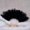 Black, variant on LnjYIGJ Hot Wedding Showgirl Dance Elegant Large Feather Folding Hand Fan Decor Decal Black