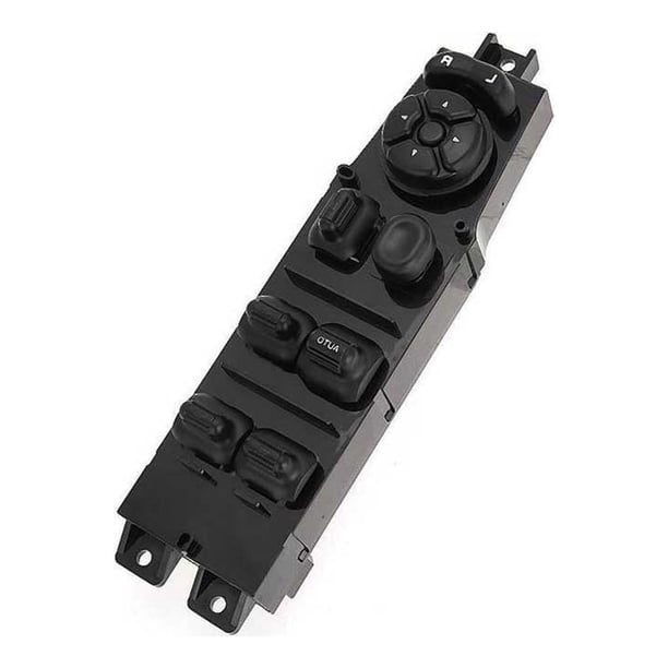 Riwesomey Interruptor de ventana Control de potencia Adaptador eléctrico Lado Automóvil Kits de molduras para tableros de automóviles