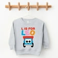 thumbnail image 2 of Leo the Truck L is for Leo  - Toddler Graphic Sweatshirt, 2 of 7