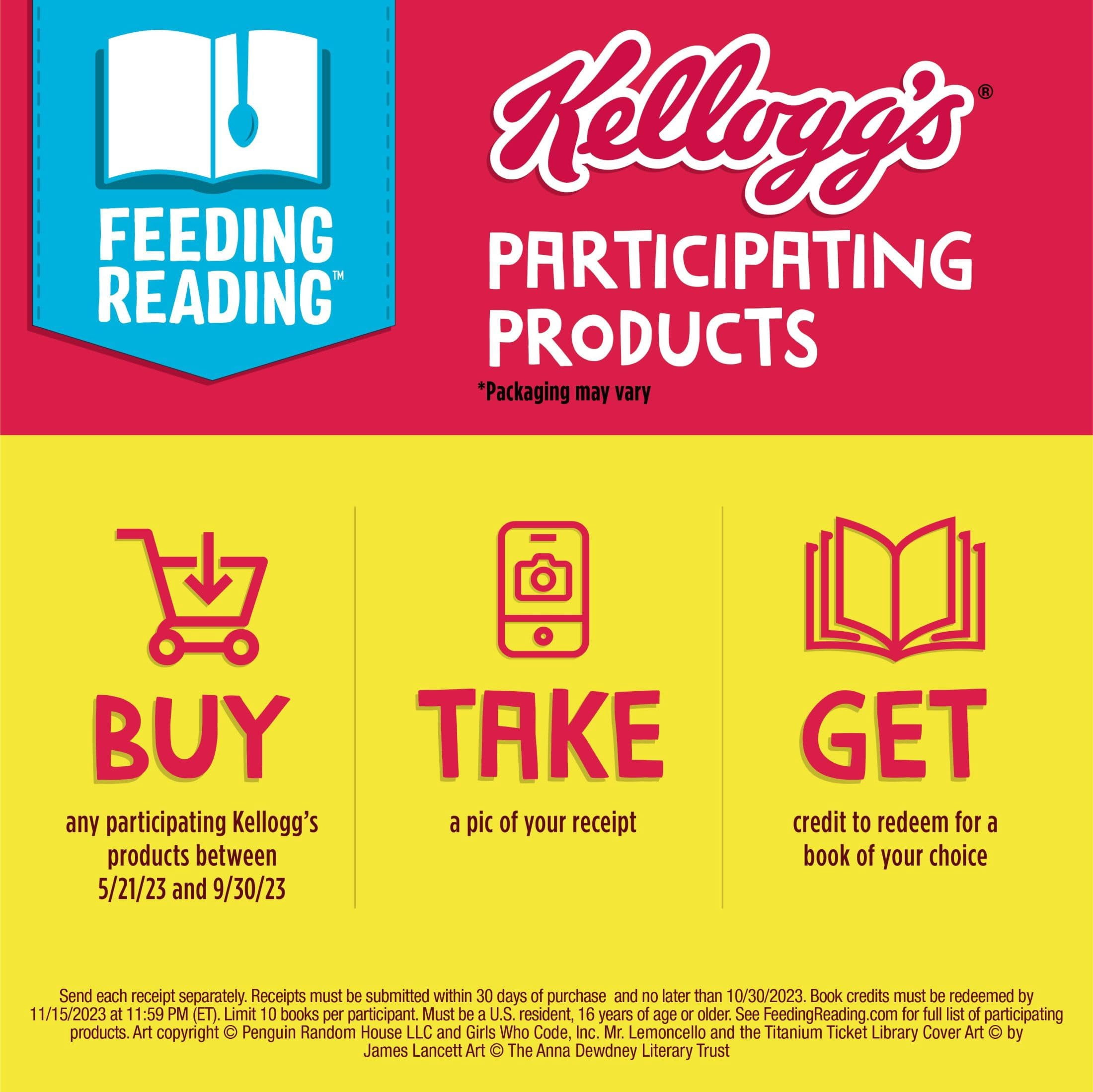 Kellogg's Special K Breakfast Cereal, Fiber Cereal, Family Breakfast, Red Berries, 11.4oz Box (1 Box) pack of 6