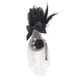 thumbnail image 3 of Insignias de broche retro, insignias de bisutería, pinzas para ropa de disfraces, bricolaje de moda Borla de plumas negras, 3 of 9