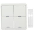 thumbnail image 1 of Wireless Scene Switch Intelligent 4‑Way Panel Wall Switch Mobile Phone APP Control for ZigBee, 1 of 6