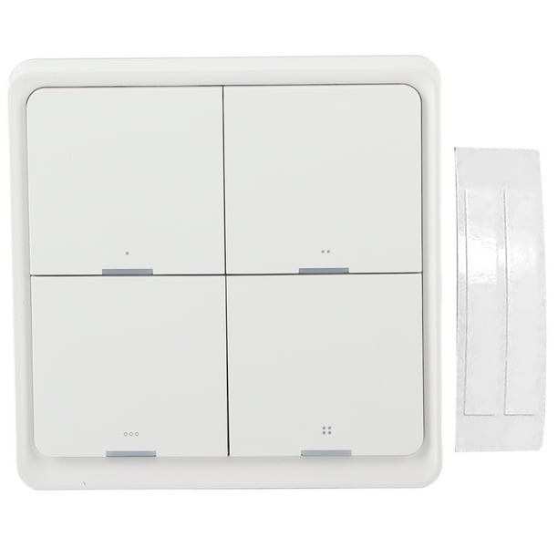 Interruptor de pared inalámbrico inteligente Sincero Zigbee 4 vías