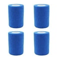 thumbnail image 4 of Wosthever Non-woven Bandage Elastic Self Adhesive Injury Fixing Bandages Supplies Wrapped Wrist Anti-slip Fabric Household Cohesive Accesorios para máquinas de ejercicios Azul 2.5 cm x 4.5 cm Wosthever HW4350-04, 4 of 6