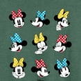 thumbnail image 3 of Disney - Mickey & Friends - All the Expressions of Minnie Mouse- Women's Lightweight French Terry Long Sleeve Shirt, 3 of 5