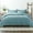 Ocean Blue, variant on Lightweight Microfiber Duvet Cover Set with Zipper Closure, Twin/Twin XL, 1 Duvet Cover and 1 Pillow Sham, Gold