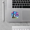 thumbnail image 2 of Happy New Year Bernese Mountain Dog Family Cheer Winter Midnight Firework Cutout Transfer Sticker Berner Lover Gifts Transparent Decal Art Decor - 02025, 2 of 5