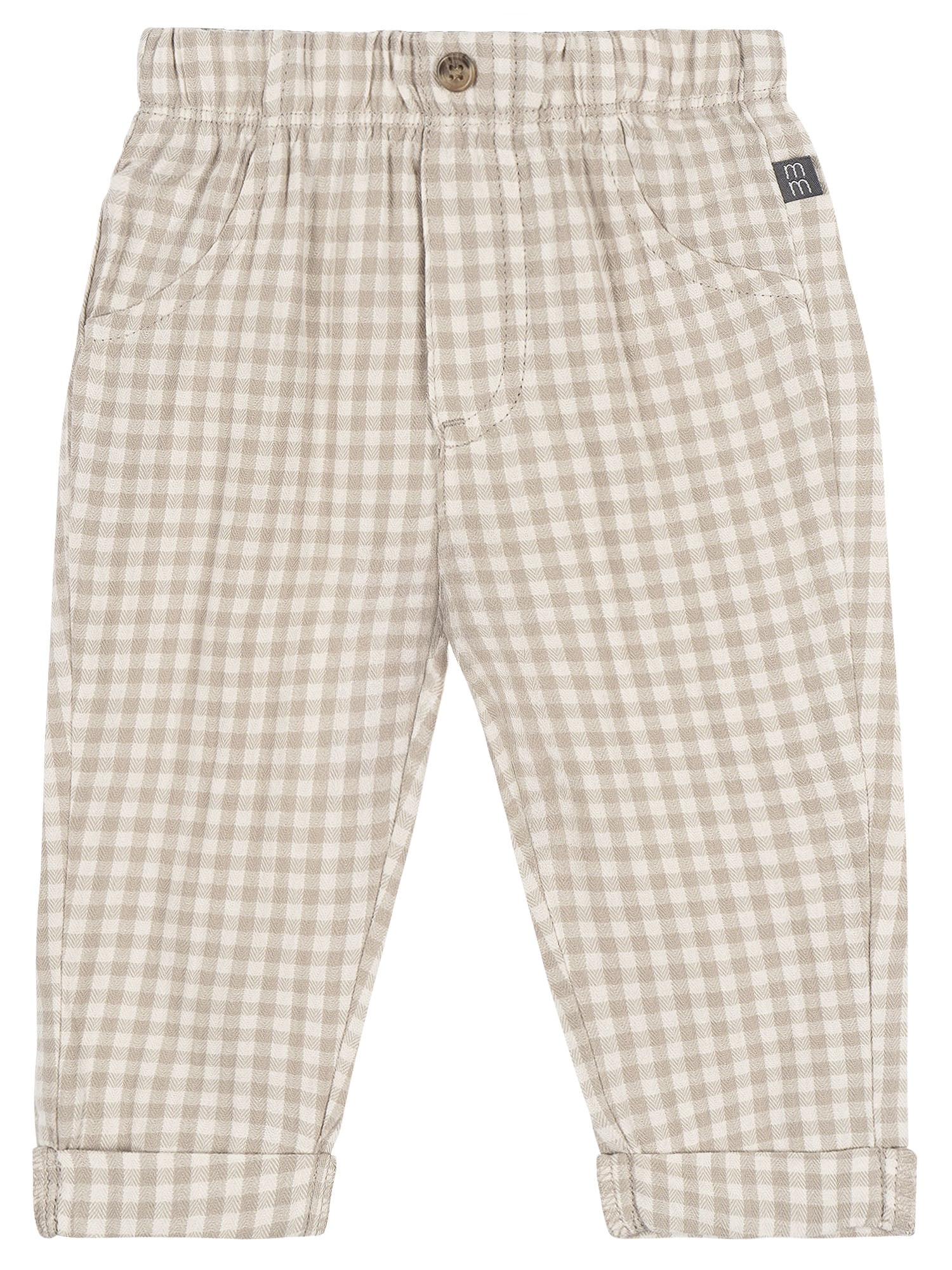 Modern Moments by Gerber Baby Boy Button Top and Pant Set, 2-Piece, Sizes 0/3 Months - 24 Months