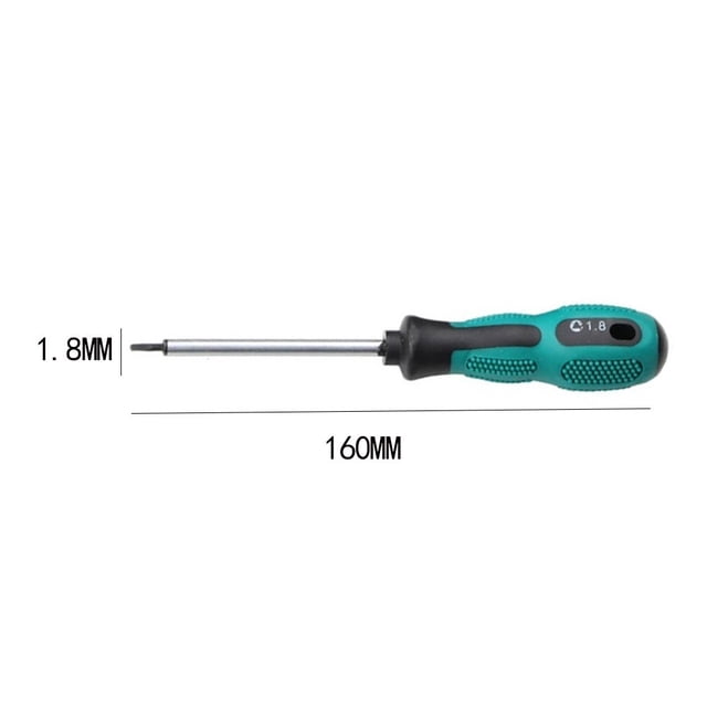 1Pc Precision Triangle Screwdriver Alloy Steel Triangular Screw Bits Magnetic Anti Slip Triangle Screw Head Screwdriver Bit Tool 1.8