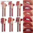 thumbnail image 3 of Matte Liquid Lipstick, Lip Liner Pens, Long Wear Lip Stain with Velvety Pigment, Double Ended Design for Precise Lip Line, Smooth Creamy Texture, Cruelty-Free, Suitable for Daily Makeup, 3 of 4