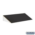 thumbnail image 1 of SalsburyIndustries 33359BLK Sloping Hood For 15 in. Deep Designer Locker - 3 Wide, Black, 1 of 1